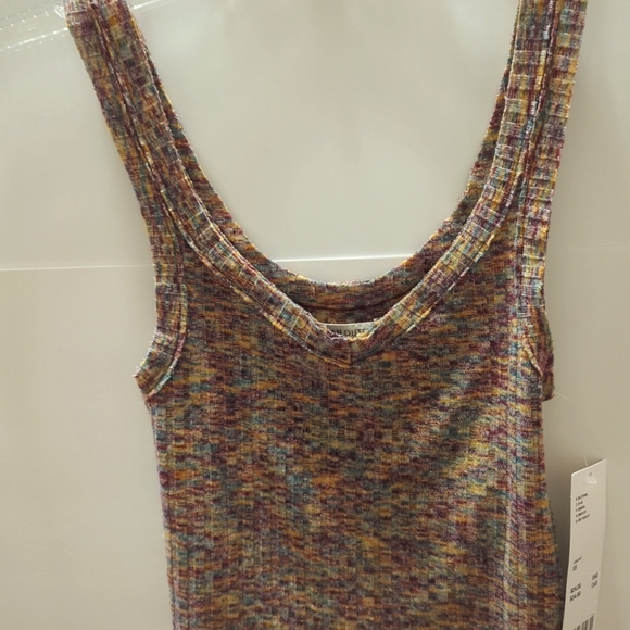 NWT Urban Outfitters Tank Top Cropped Mingle Multi Colors Sz XS - LAST ONE! - Picture 9 of 10